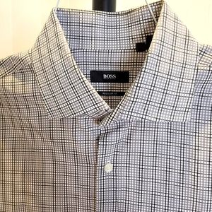 Hugo Boss Regular Fit Mens Dress Shirt 16 1/2 - 32/33